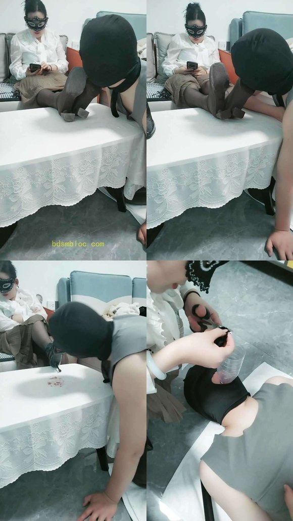 【星瑶】清理脏鞋底吃碎丝袜圣