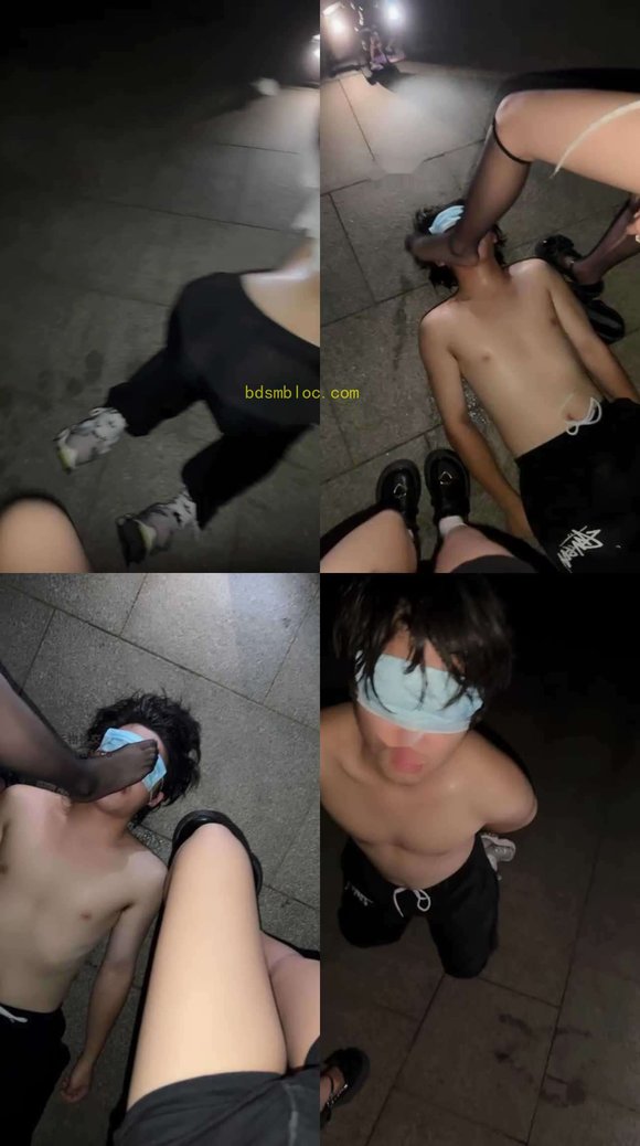 【娜娜】双S户外-骑马踩踏舔脏鞋/赏赐圣水/坐脸窒息【双视角版】