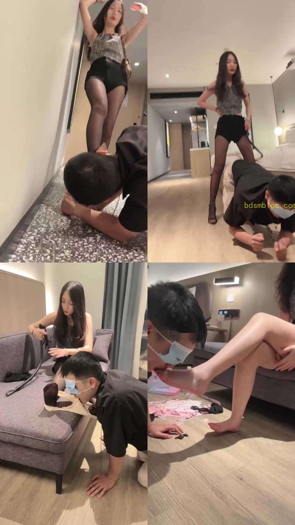 【尤物S】黑丝高跟犬化-人肉坐垫/闻舔原味/插嘴转胯骑马/圣水