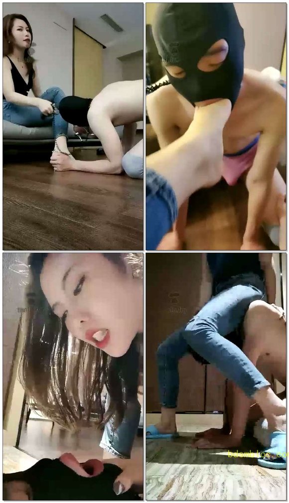 【琴魔S】恋臀的小奴，口鼻一直顶屁股，语言羞辱