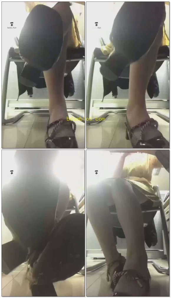 【圆圆s】第一视角在办公室偷窥鞋底