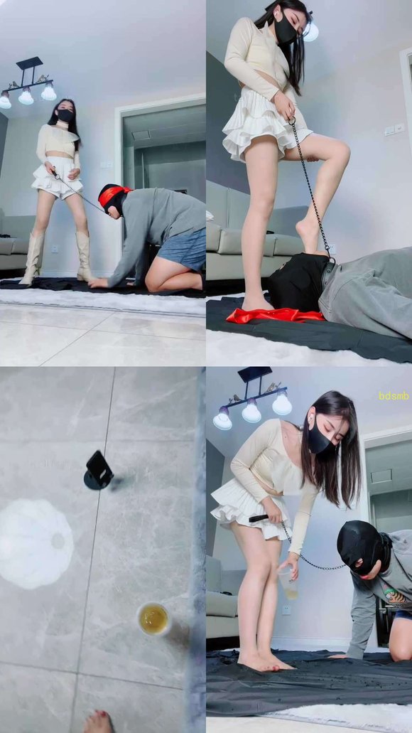 【亦瞳】长靴全体重踩踏/深喉/喝圣水