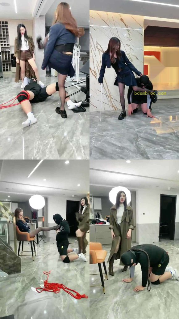 【麋鹿银儿】史上最狠踢裆