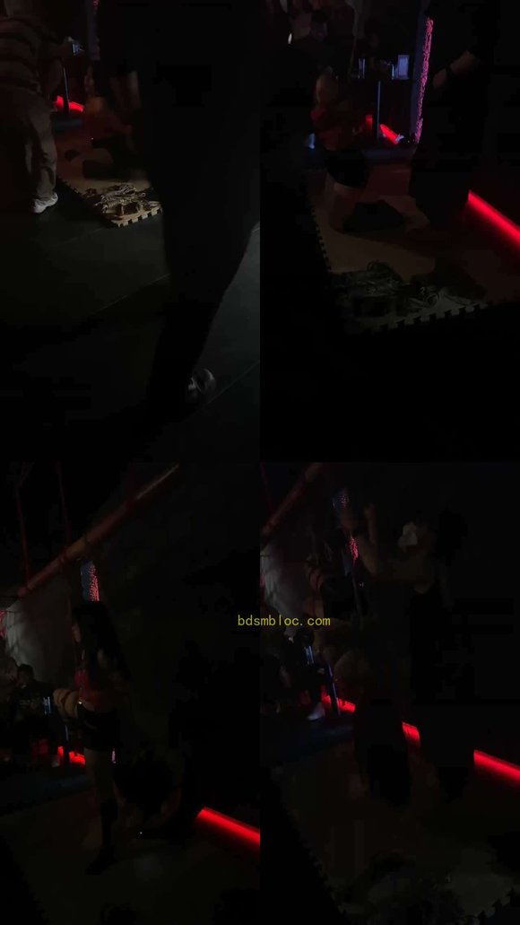 【伊晨】SM主题酒吧聚会-观看捆绑秀-滴蜡