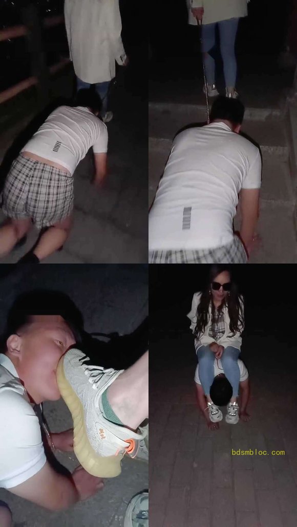 【平凡】深夜户外犬化家奴【上】