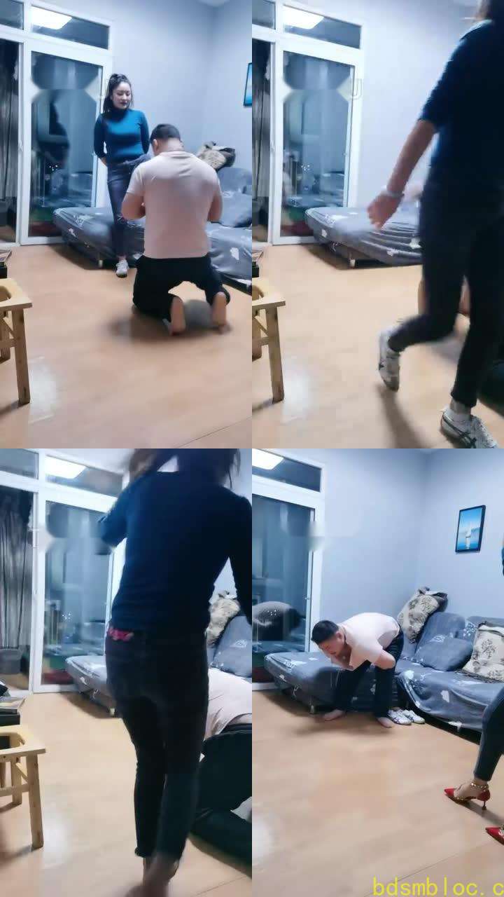 【重庆仙儿】超暴力小白鞋重度踢踹