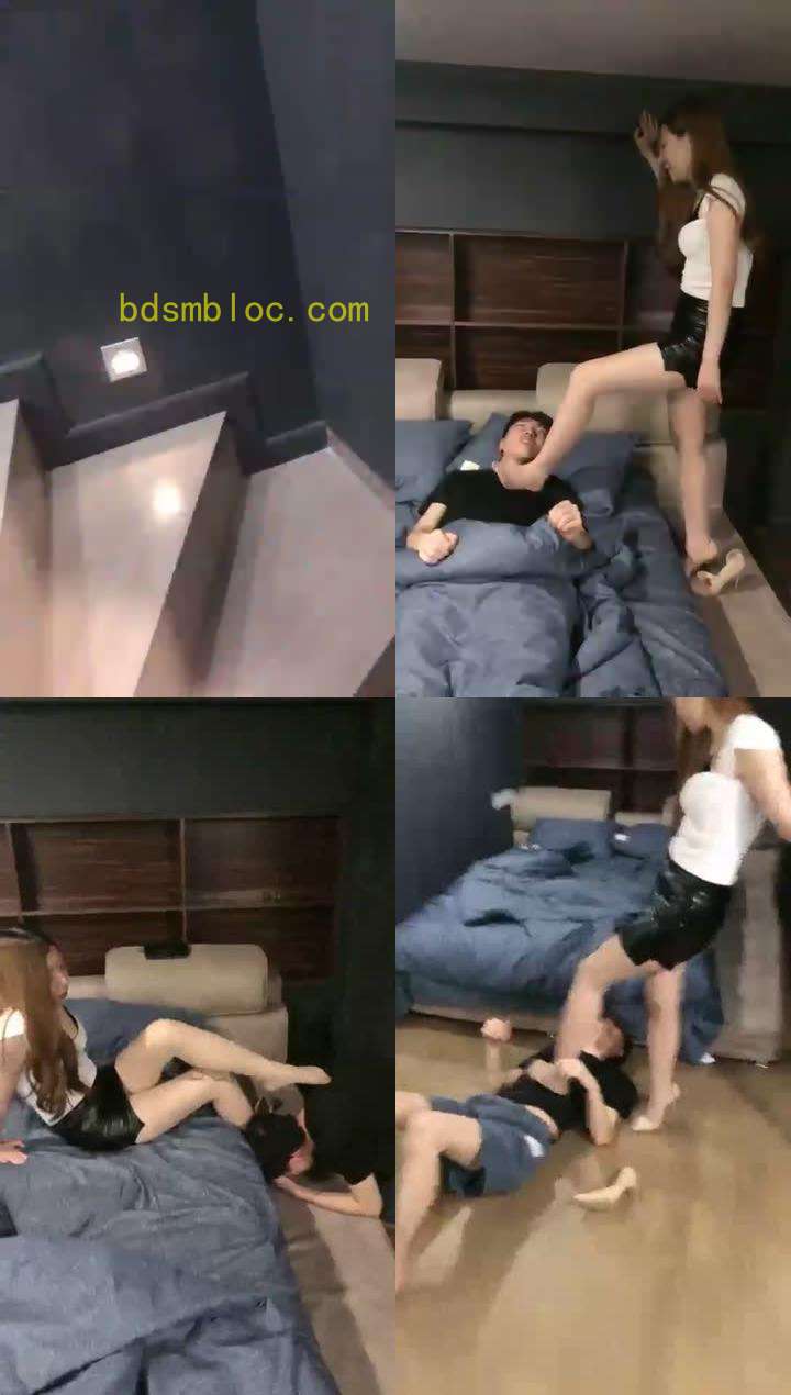 【黑甜女蒂】家访装病的学生 既然来了就调教一番再走