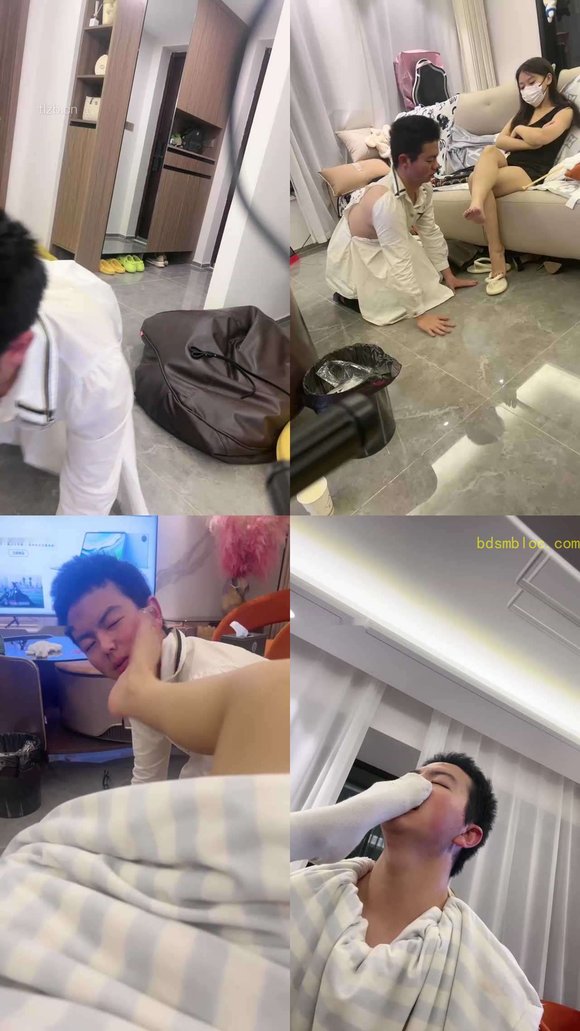 【汐言】犬化奴伺候主人下班-赏赐圣水