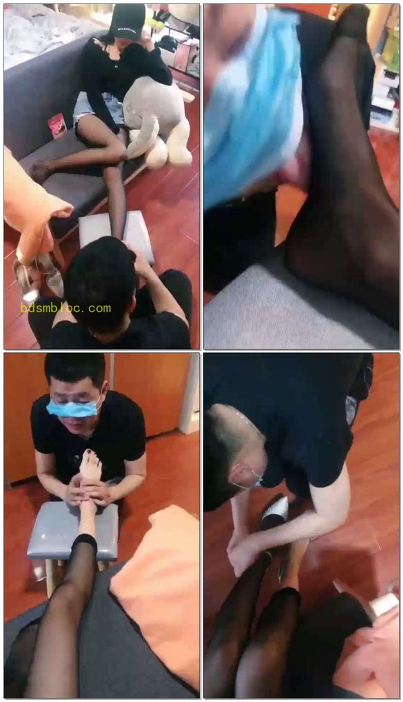 【曼曼S】上门足疗师被调教剧情片