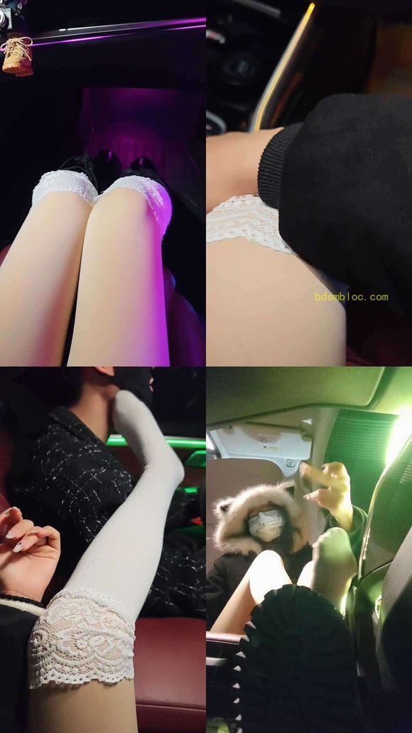 【萝莉收割机】眼镜萝莉车内随调