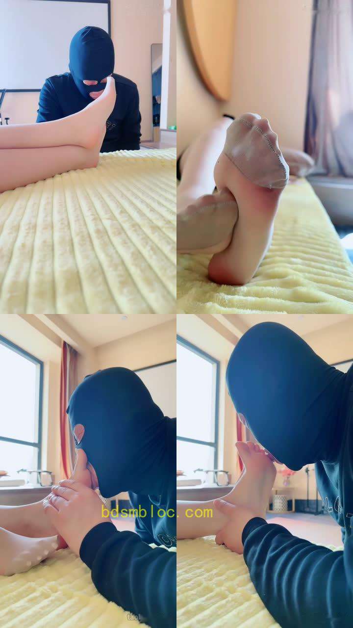 【稚惜】迷恋原味丝袜脚的狗