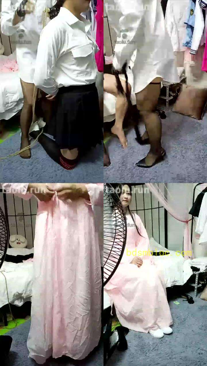 【广州S_刑主】调教变装奴捆绑