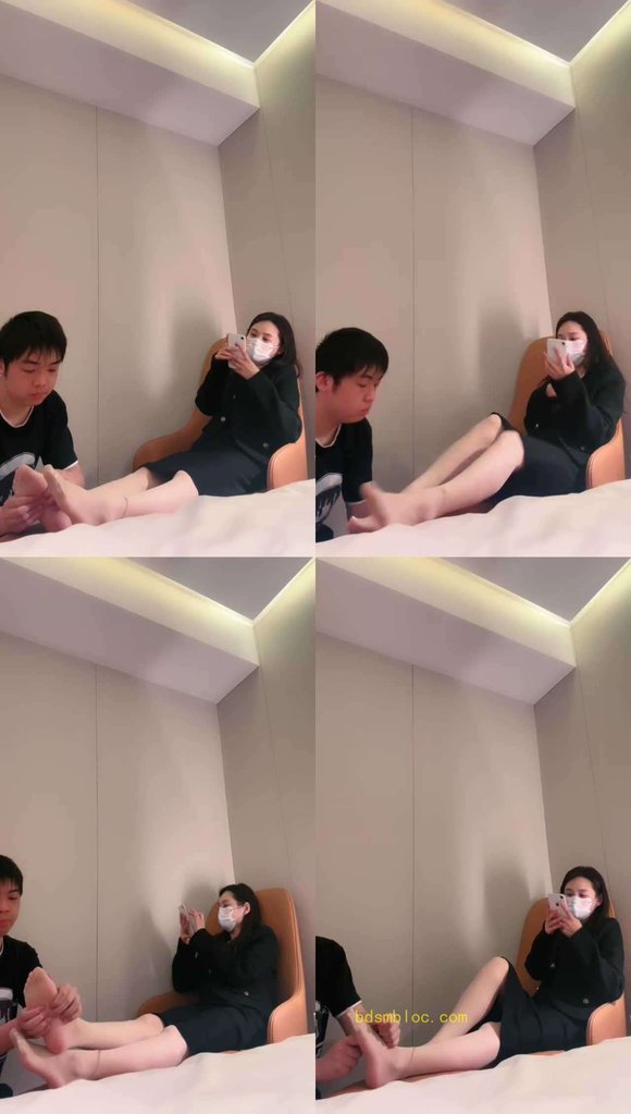 【洛思】肉丝美腿恋足狂舔