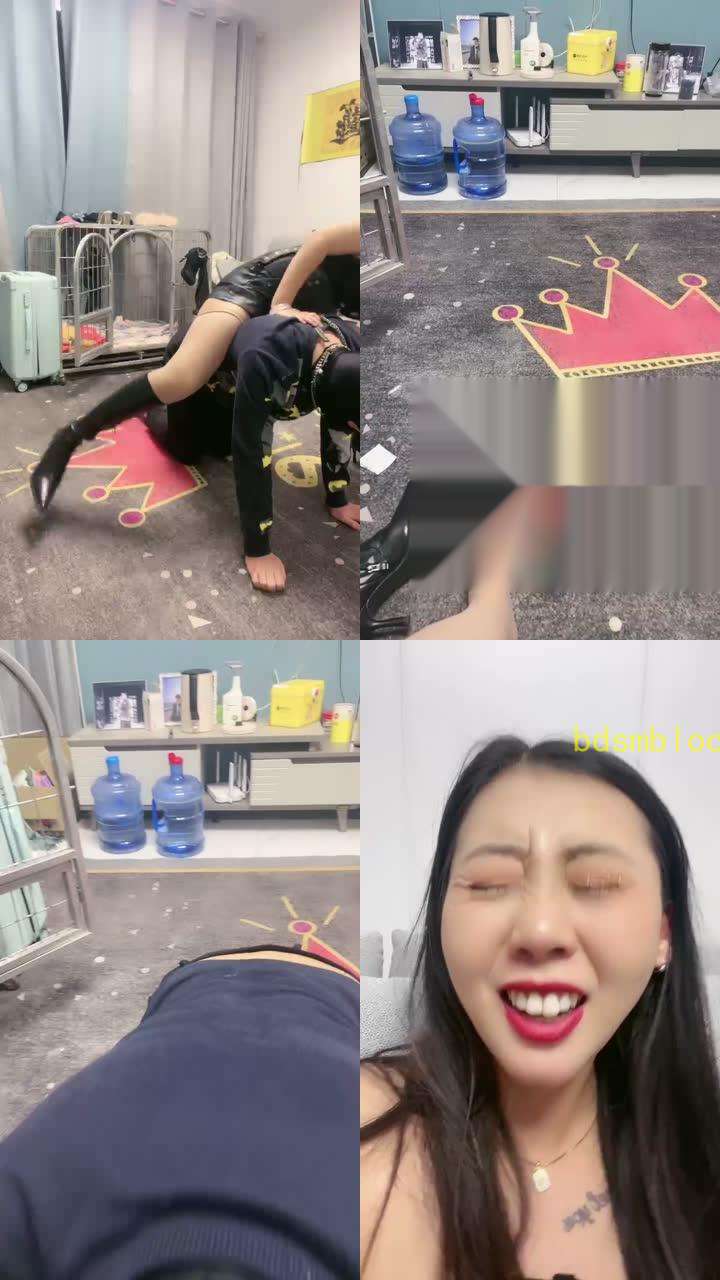 【伊兮夫妻】长靴原味肉丝诱惑调