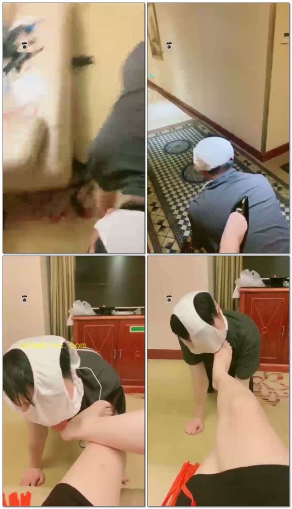 【一诺大小姐】走廊玩狗心跳加速