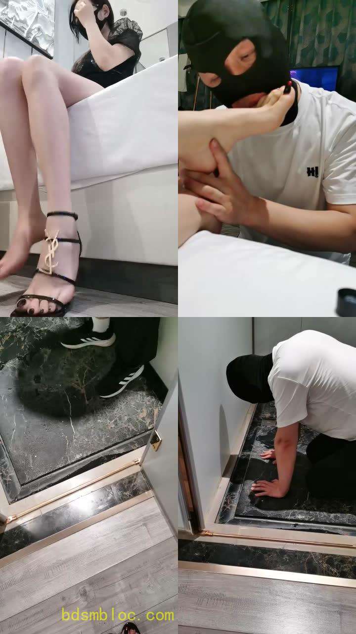 【皮皮】约会回家绿帽老公伺候