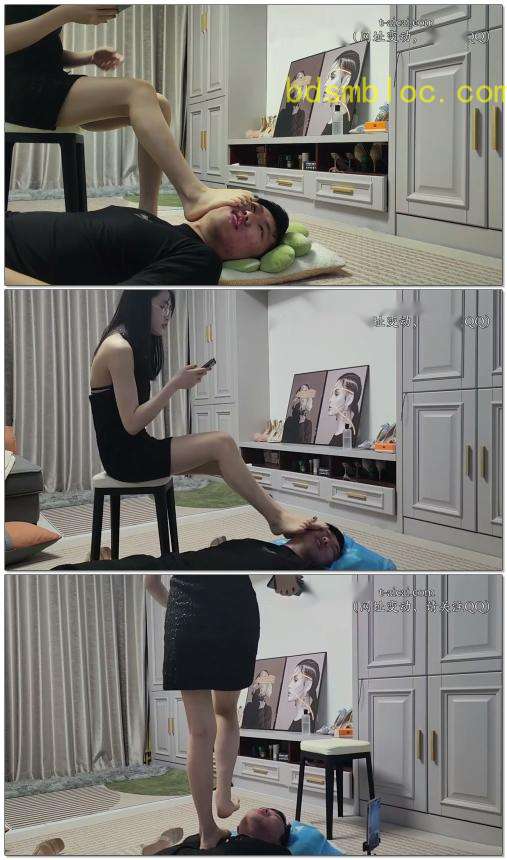 【丫丫】御姐范重度跳踩脸虐脚奴