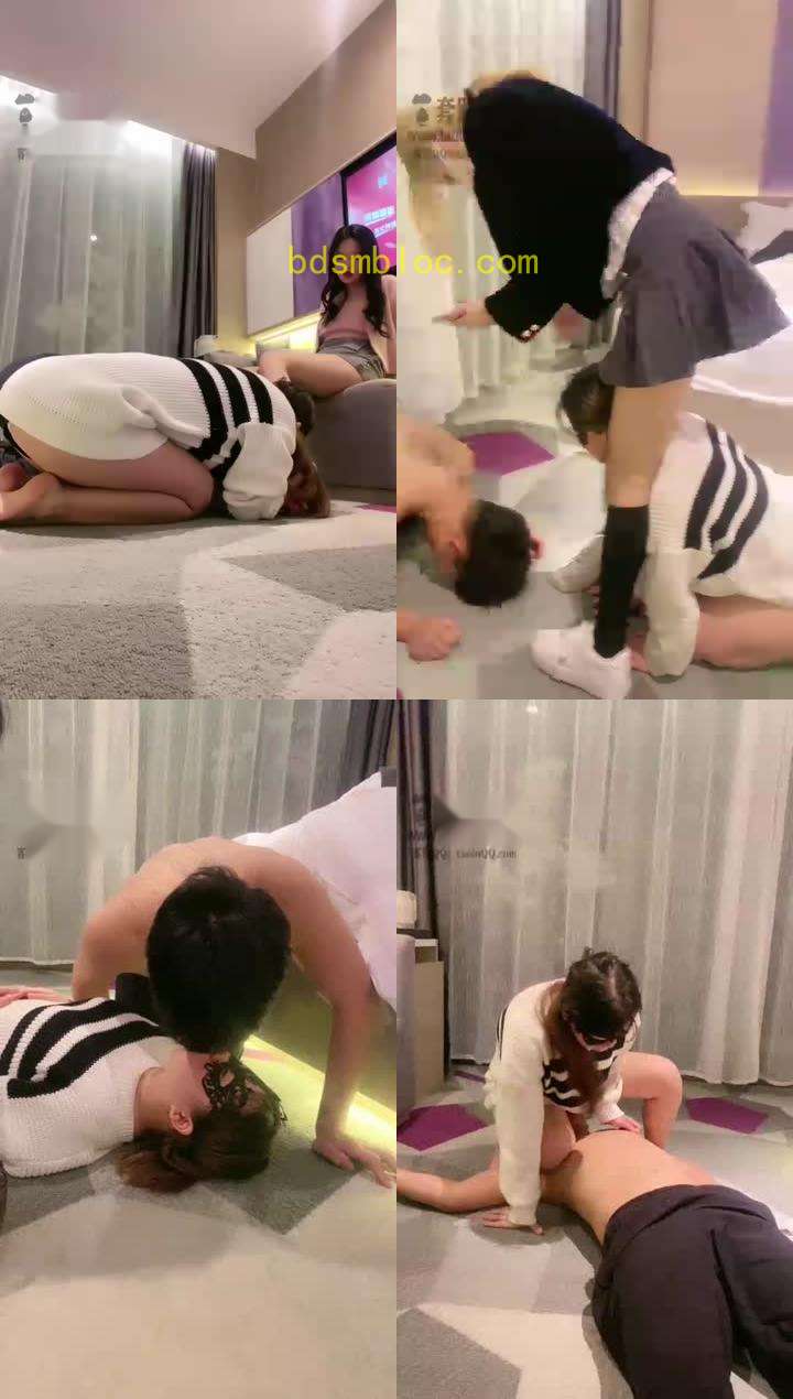 【汐月s&amp;希希子】双主调教喂母畜大量圣水奴下奴