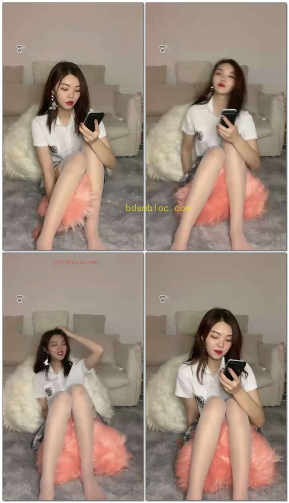 【昭雪大大】美女白丝秀，想做我胯下的坐垫吗