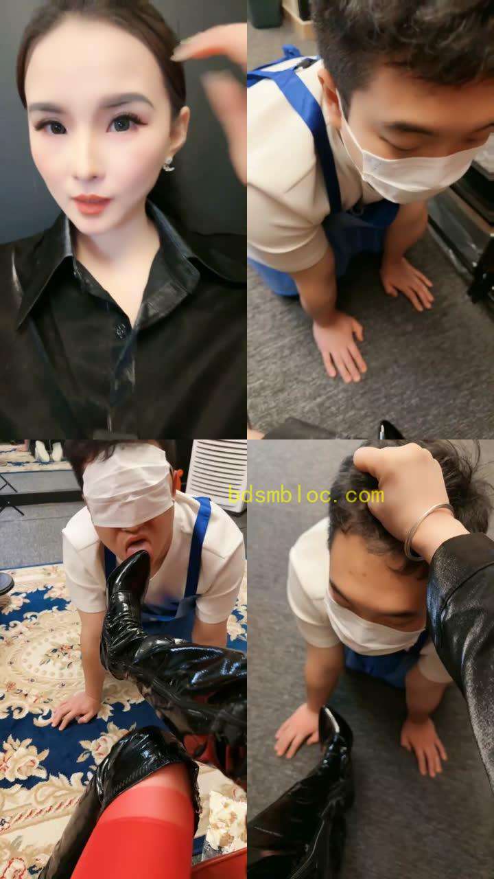 【三千女王】剧情-惩罚家政-舔鞋底酸奶/揪耳朵【双视角版】
