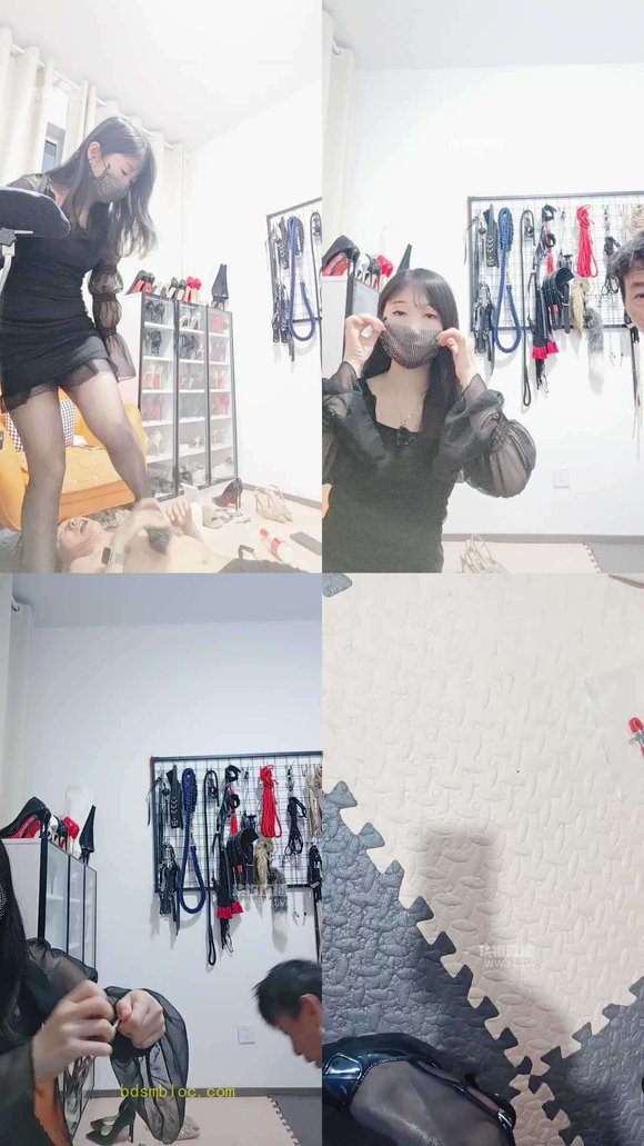 【魅影S】穿狗鼻子羞辱玩弄