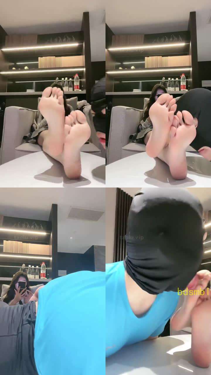【沅芷】特写脚部保养