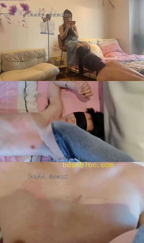 【黑丝诱惑】【晓俞】素人篇：大二学生晓俞原味脏长靴舔干净肉丝脚深喉