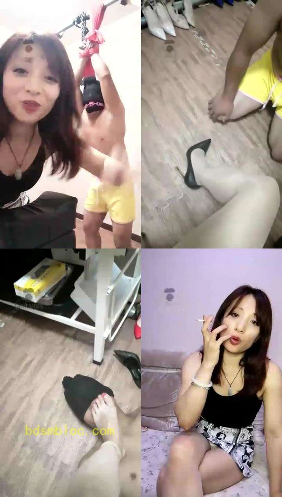 【西安雪瑶大大】踢裆 耳光 脚深喉 教训乱说话的狗子