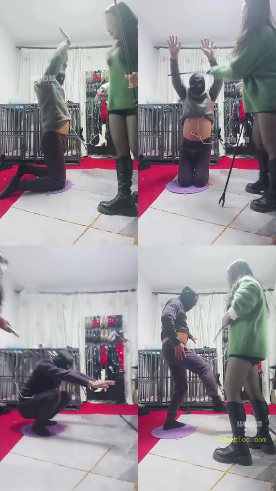 【荣茉殿下】指压板上跪好了
