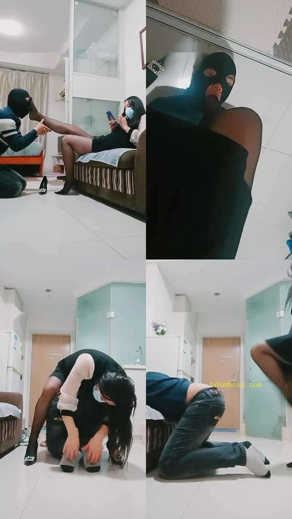 【心语女王】黑丝高跟诱惑-坐脸窒息-踩踏-sp