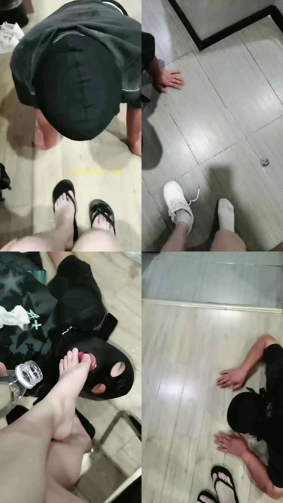 【丝丝女王】白棉袜裸足的诱惑