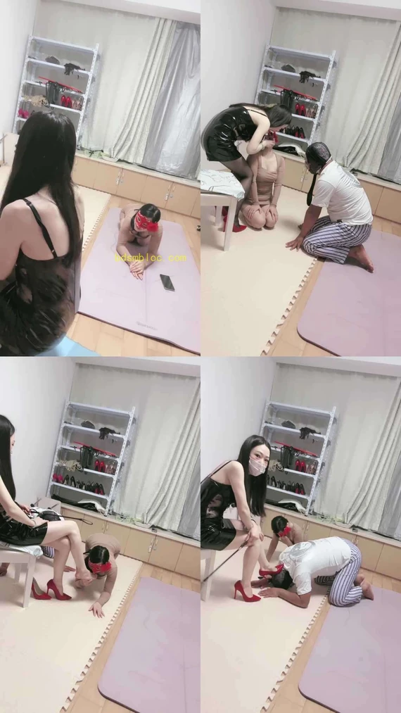 【御姐S】夫妻下跪做狗奴