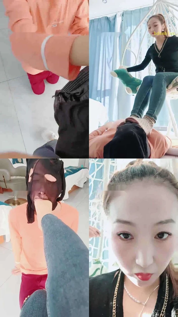 【魅儿】强迫素人狗舔脚-开发喝圣水