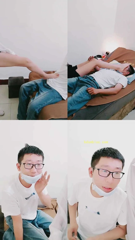 【疯狂浪子】沐足店技师裸足踩踏舔脚/骑马