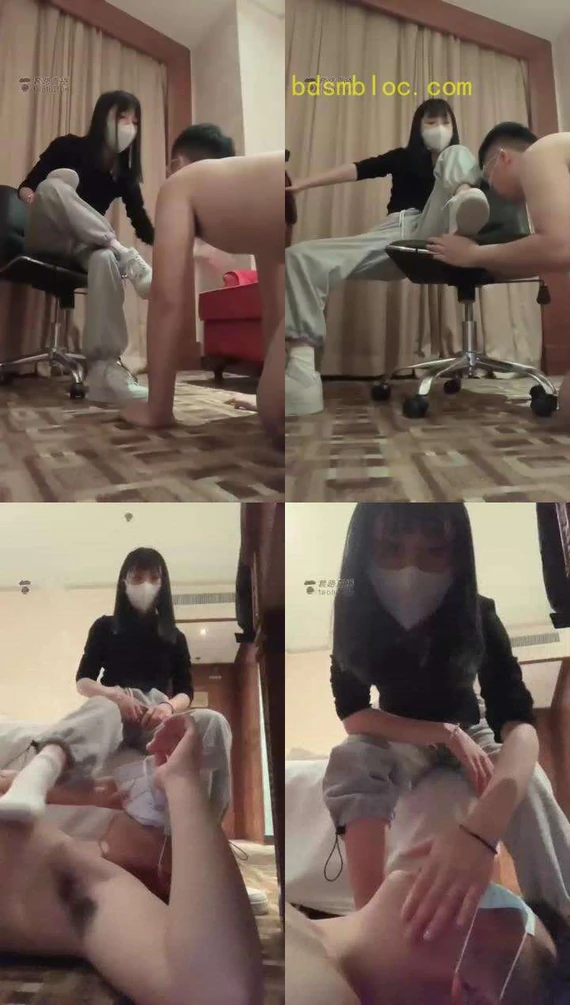 【阿月】暴怒的阿月主人！暴踹暴打踩踏窒息耳光……各种虐