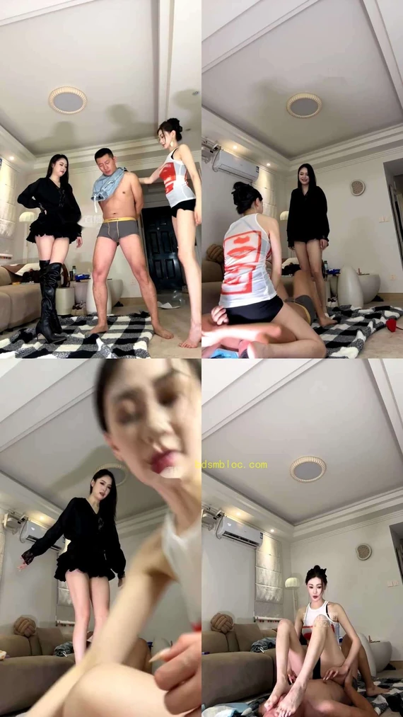 【艾琳175S】佳禾，双主开发踢裆踩晕插吐