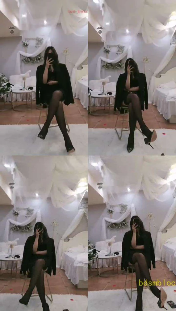 【Luke露可】御姐黑丝美脚炸