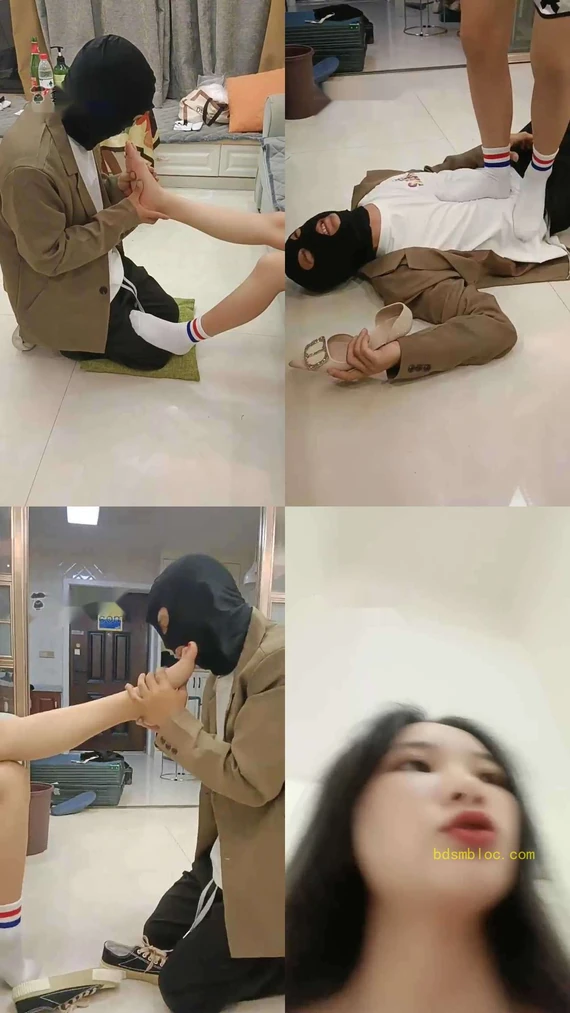 【沐琪大小姐】深夜超臭原味棉袜羞辱/转胯