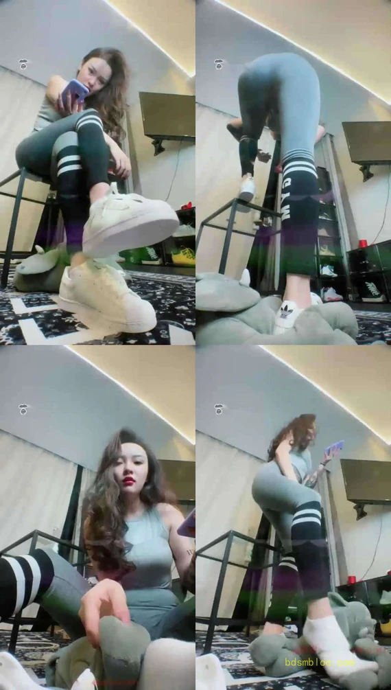 【安晴s】第一视角女教练的羞辱（超狠炸）