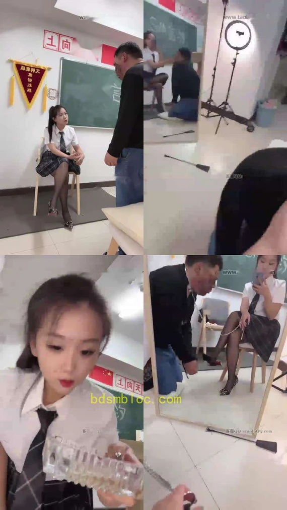 【汐言】剧情老实本分的学生被老师调教