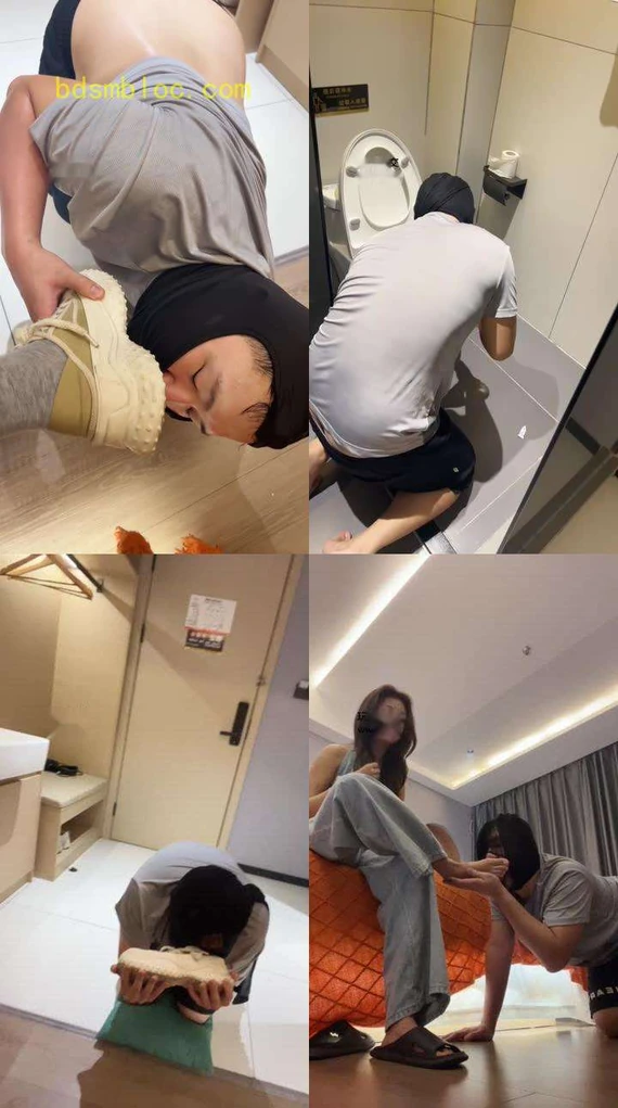 【萱萱子】吃烟灰/闻超臭棉袜/脏鞋全体重踩踏