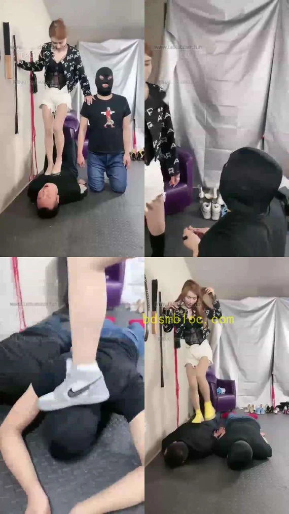 【妮可】十余双鞋健身踩废两个奴