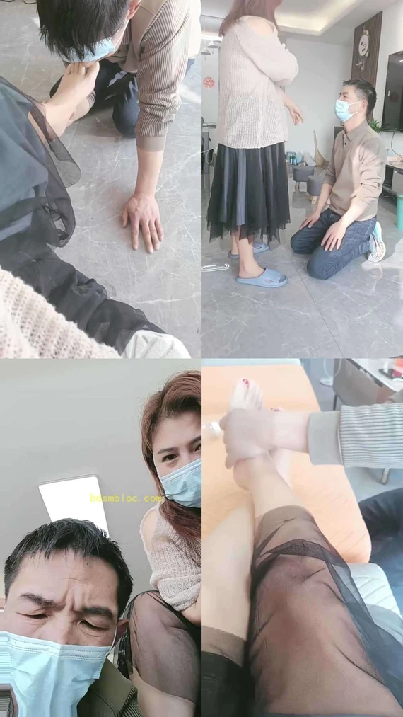 【嗯哼】品尝脚趾/裸足深喉/抽耳光/伺候沐足