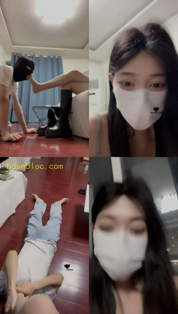 【樱子大人】靴子捂肉丝-臭脚窒息