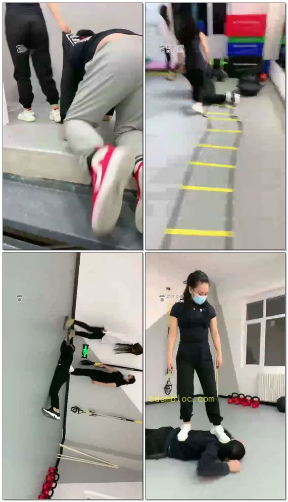 【燃一S】双主健身房训狗踢踹