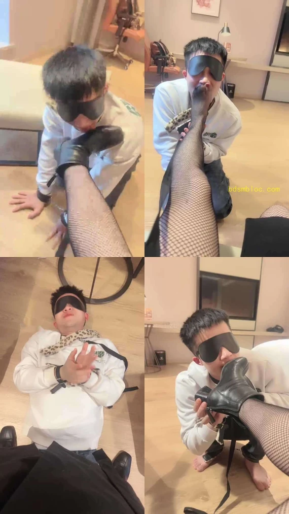 【姐就是女王】加官窒息/短靴黑网袜诱惑奶狗/踩踏/鞭打