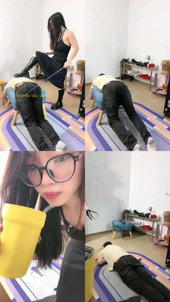 【薇薇】重度鞭打不听话的儿子