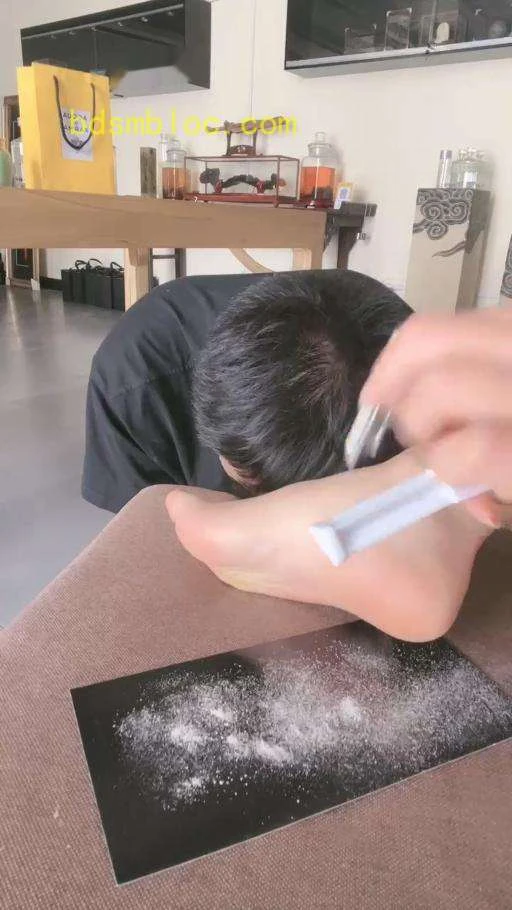 【沅芷】脚奴吸食女主人的脚皮