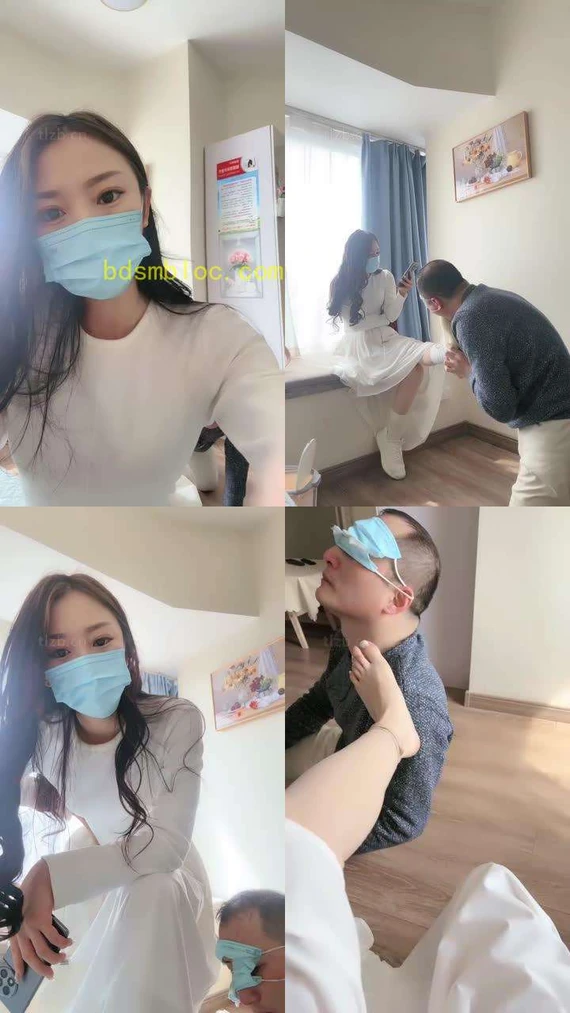 【三娘】数据线鞭打/直接浓痰/狂吸玉足/狗舌鞋刷