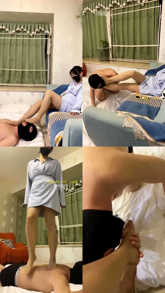 【未知女主】全体重踩跺跳踩虐狗 丝足 裸足舔脚深喉插嘴